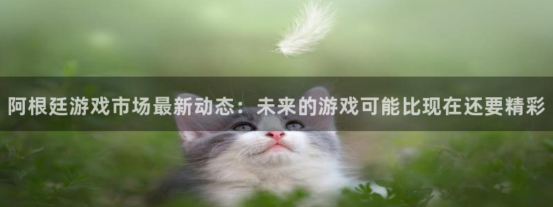 db电竞智邦：阿根廷游戏市场最新动态：未来的游戏可能比现在还要精彩
