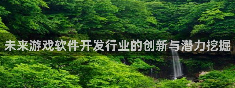 db电竞官网注册登录失败：未来游戏软件开发行业的创新与潜力挖掘
